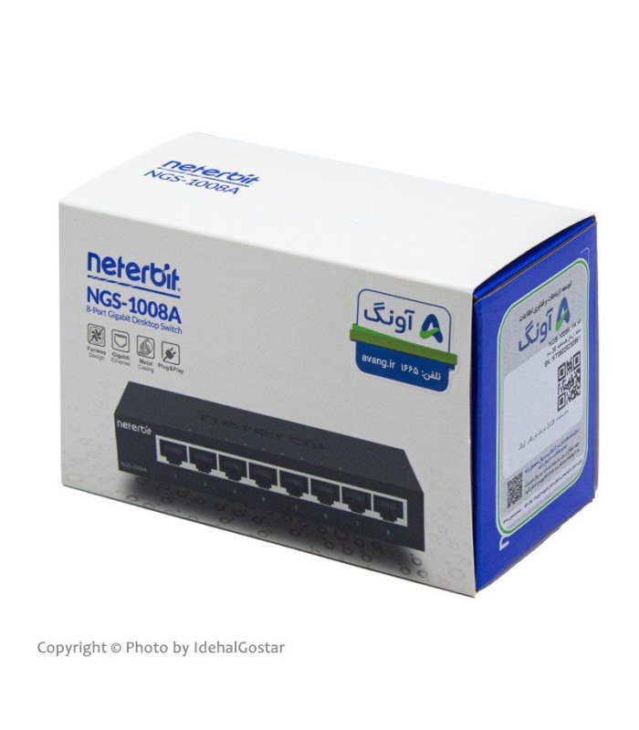 سوئیچ شبکه نتربیت NGS-1008A