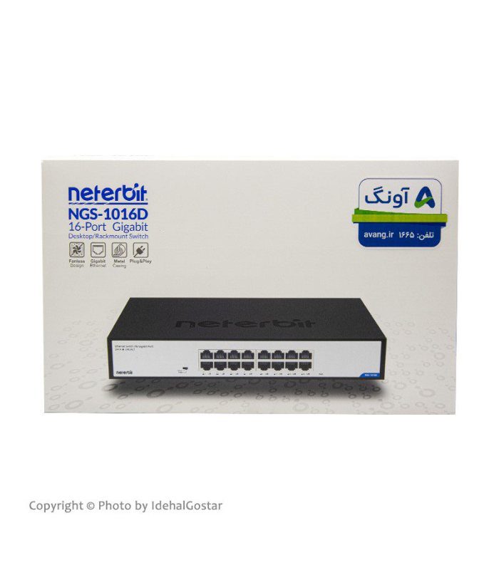 سوئیچ شبکه نتربیت NGS-1016D
