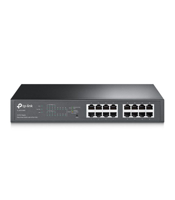سوئیچ گیگابیتی هوشمند PoE TP-Link TL-SG1016PE