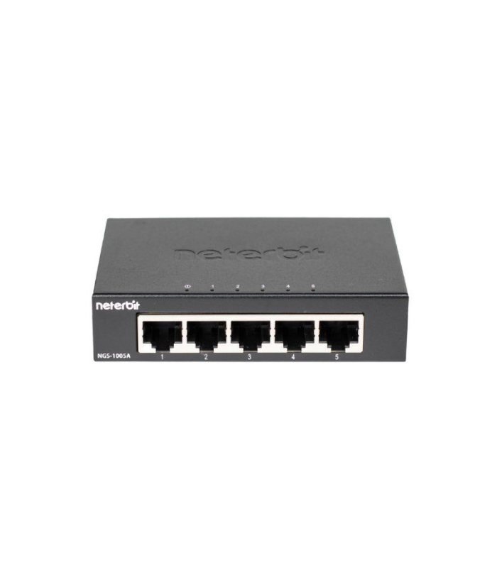سوئیچ شبکه 5 پورت گیگابیتی نتربیت NGS-1005A سوئیچ شبکه 5 پورت گیگابیتی نتربیت NGS-1005A