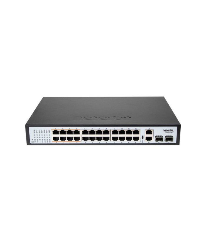 سوئیچ شبکه 28 پورت PoE نتربیت NGS-F1028P-C
