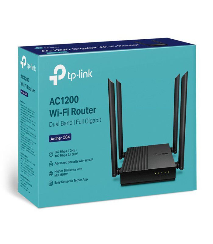 روتر بیسیم تیپیلینک Archer C64 AC1200 روتر بیسیم تیپیلینک Archer C64 AC1200 - تصویر 9