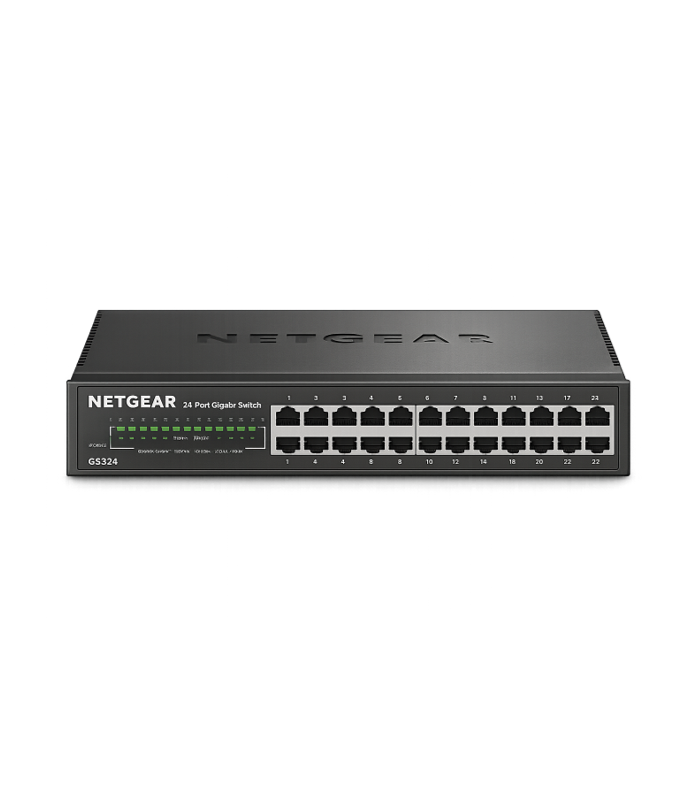 Netgear GS324v2 | سوئیچ ۲۴ پورت گیگابیت غیرمدیریتی (Unmanaged)