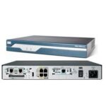 روتر سیسکو مدلCisco 1841 | دو پورت Fast Ethernet و اسلات‌های HWICWIC