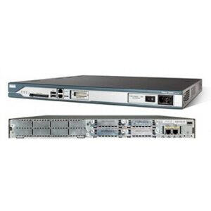 روتر Cisco 2811 مدل CISCO2811 DC | 2 پورت FE و 4 اسلات HWIC
