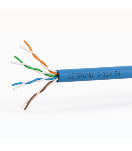 کابل شبکه Legrand Cat6 UUTP آبی | 305 متری | LSOH