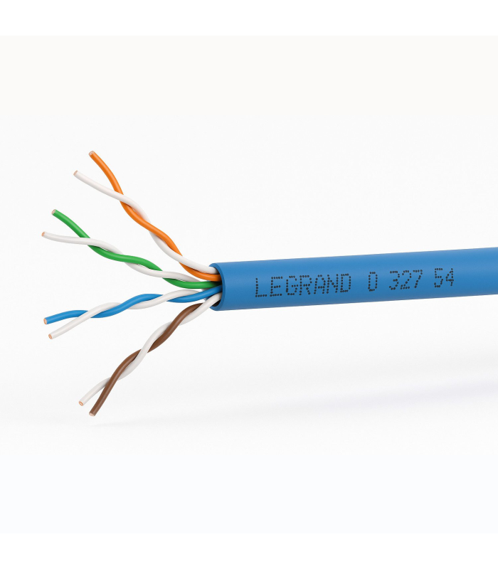 کابل شبکه Legrand Cat6 U/UTP آبی | 305 متری | LSOH