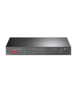 سوئیچ ۱۰ پورت گیگابیت دسکتاپ با ۸ پورت PoE+ و ۱ پورت SFP  TP Link TL SG1210MP