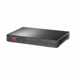 سوئیچ ۱۰ پورت گیگابیت دسکتاپ با ۸ پورت PoE+ و ۱ پورت SFP — TP-Link TL-SG1210MP