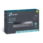 سوئیچ شبکه 16 پورت POE تی پی لینک مدل TL SG1016PE