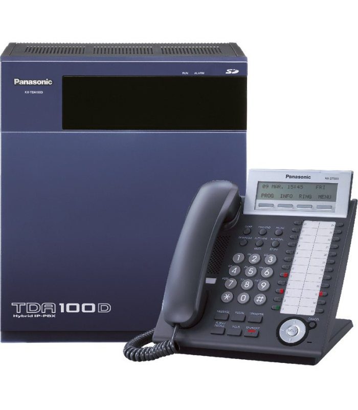 سانترال هیبرید IP پاناسونیک KX-TDA100D