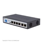 سوئیچ شبکه 4 پورت گیگابیتی نتربیت مدل NGS F1006P A