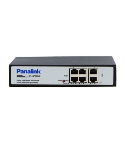 سوئیچ شبکه 4 پورت PoE پانالینک PL-SF0604P